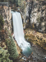 Side facing Waterfall